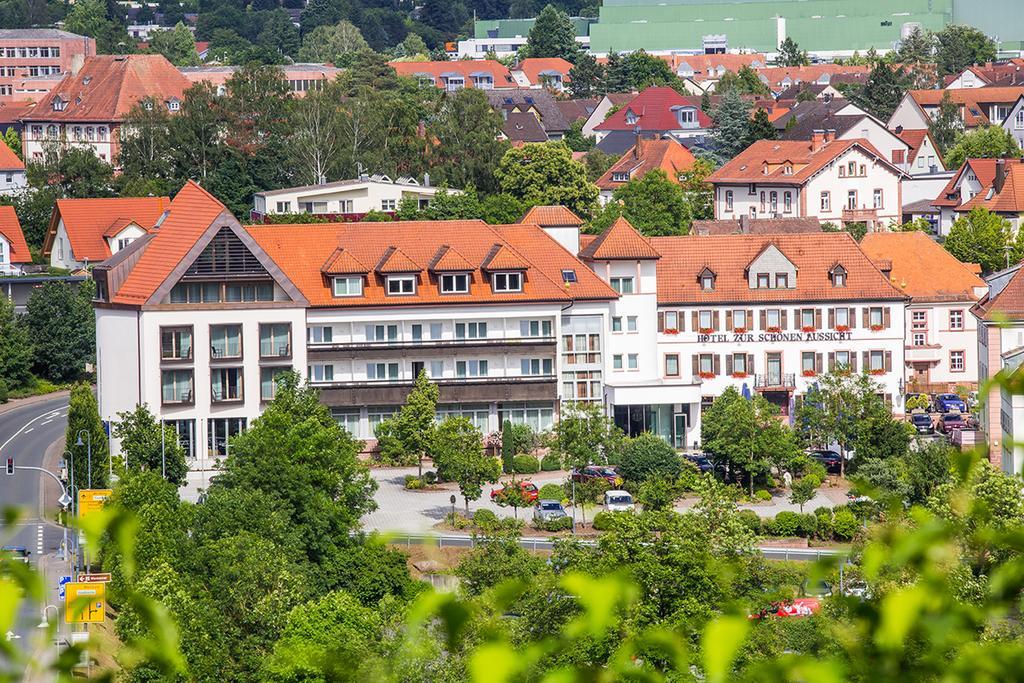 Hotel Zur Schoenen Aussicht Marktheidenfeld Eksteriør billede